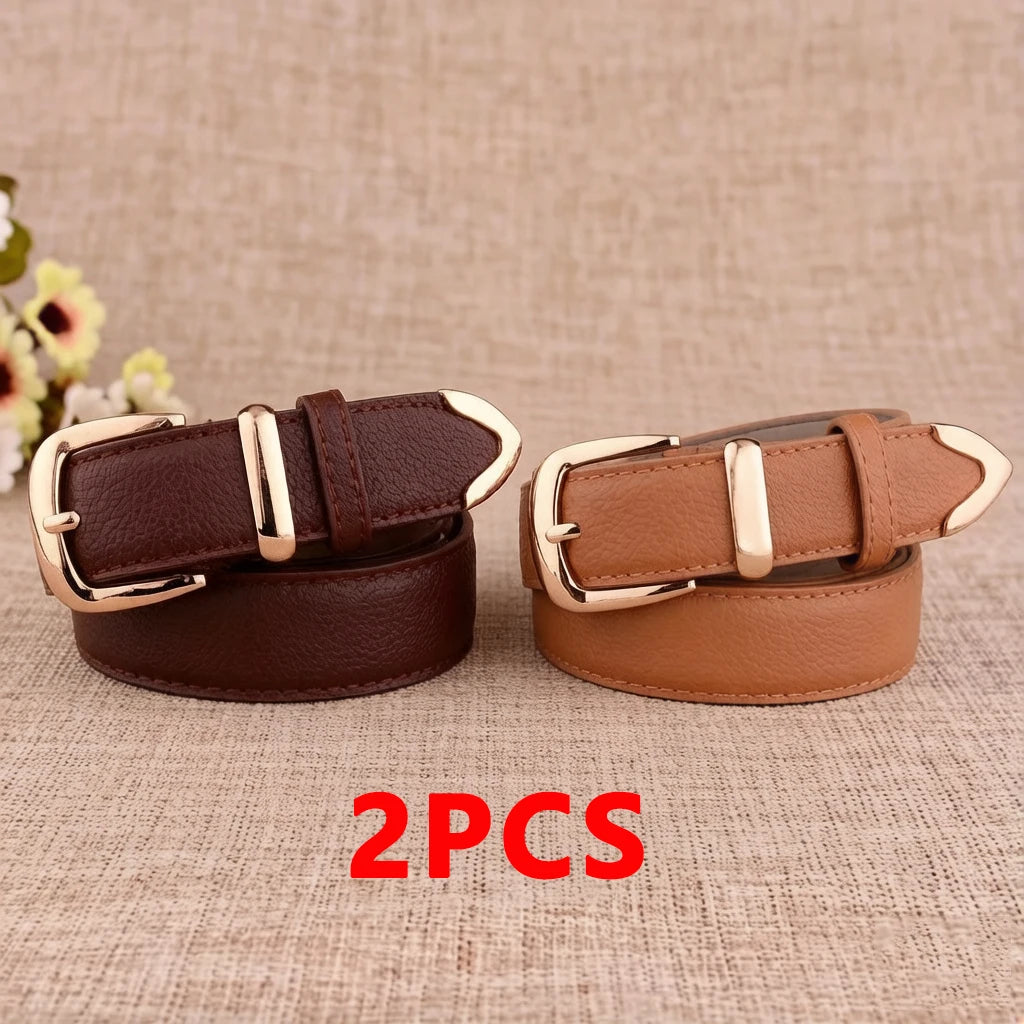 Pin-Buckle Leather Trouser Belt - view 14
