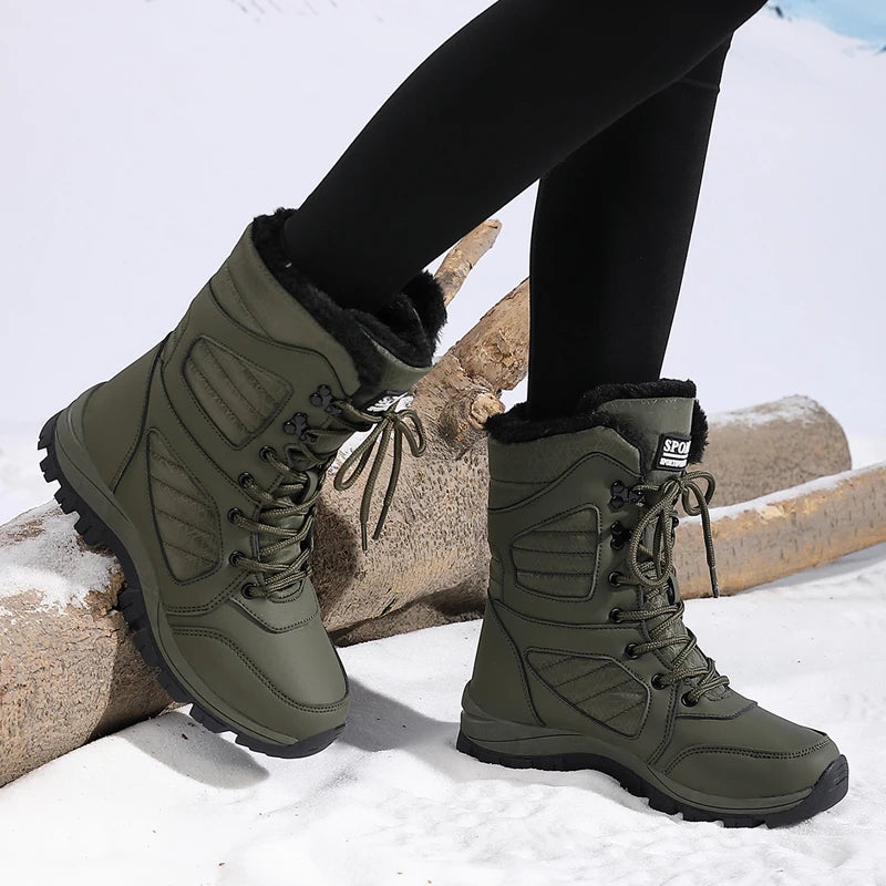 High-Top Waterproof Snow Boots - view 5