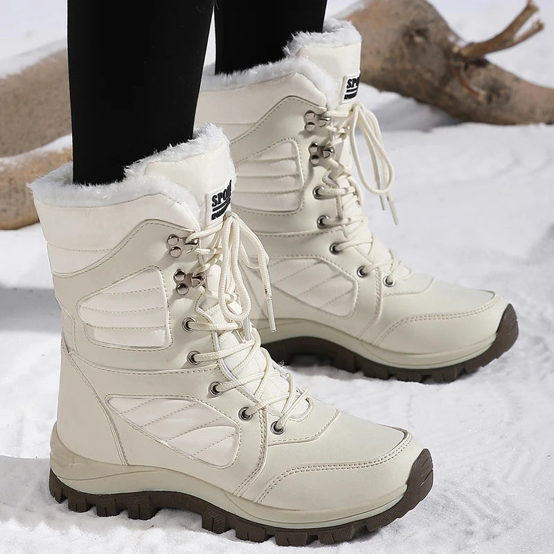 High-Top Waterproof Snow Boots - view 4