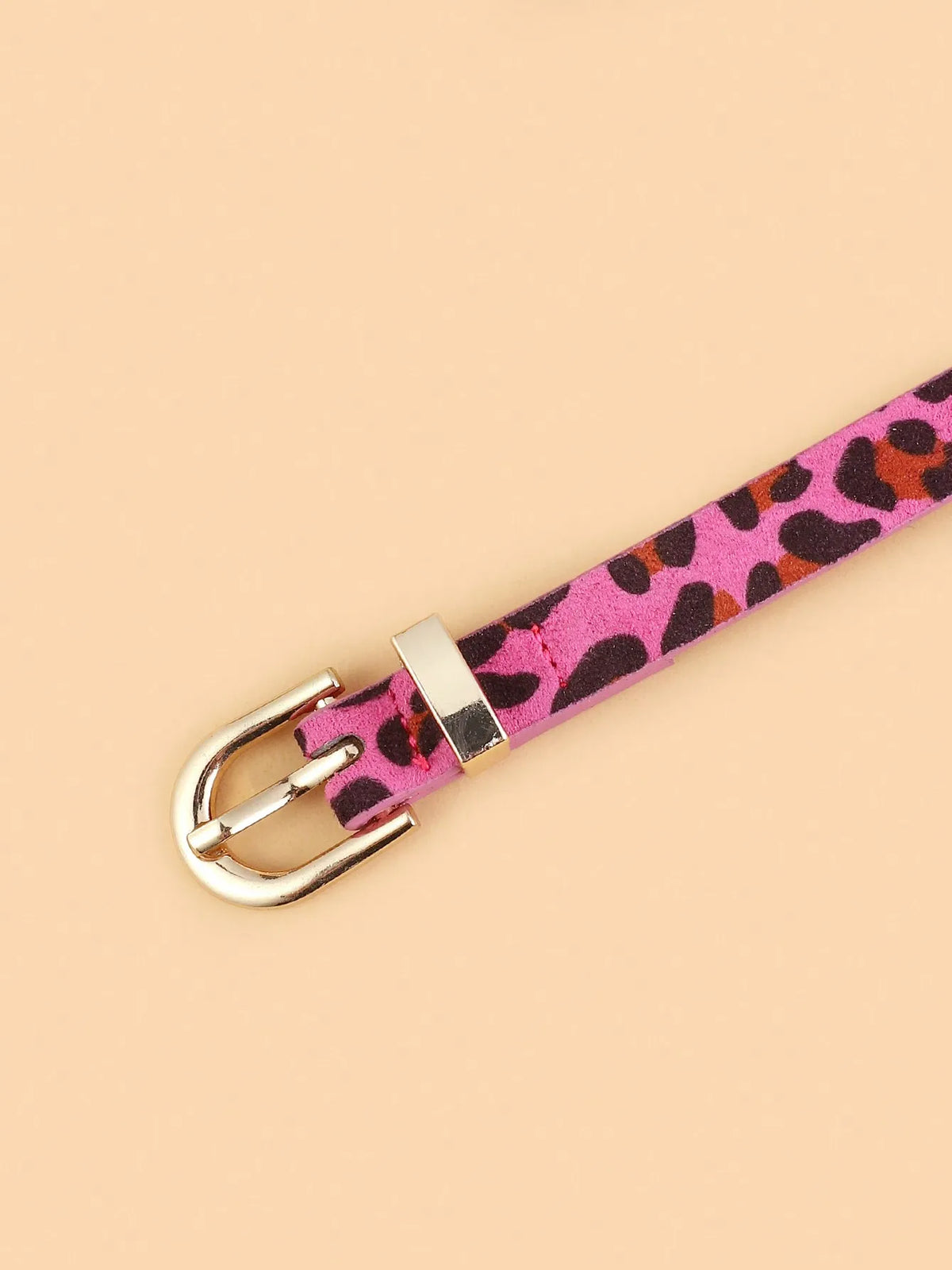 Leopard-Print Thin Belt - view 9