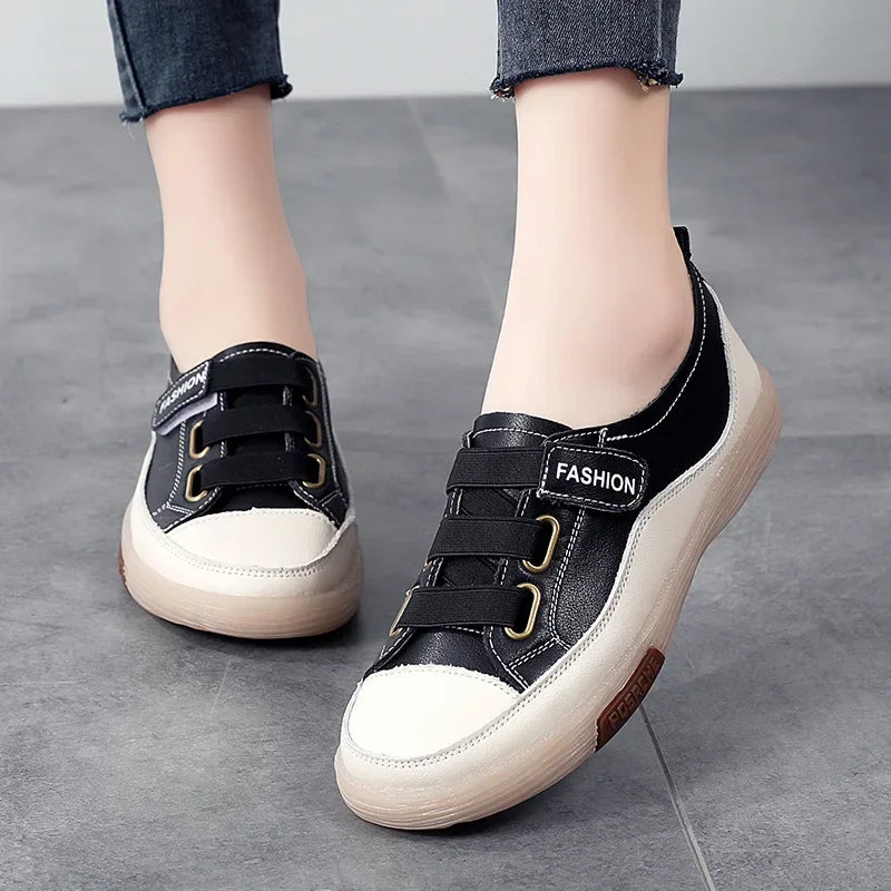 Stitched Slip-On Moccasin Flats - view 3