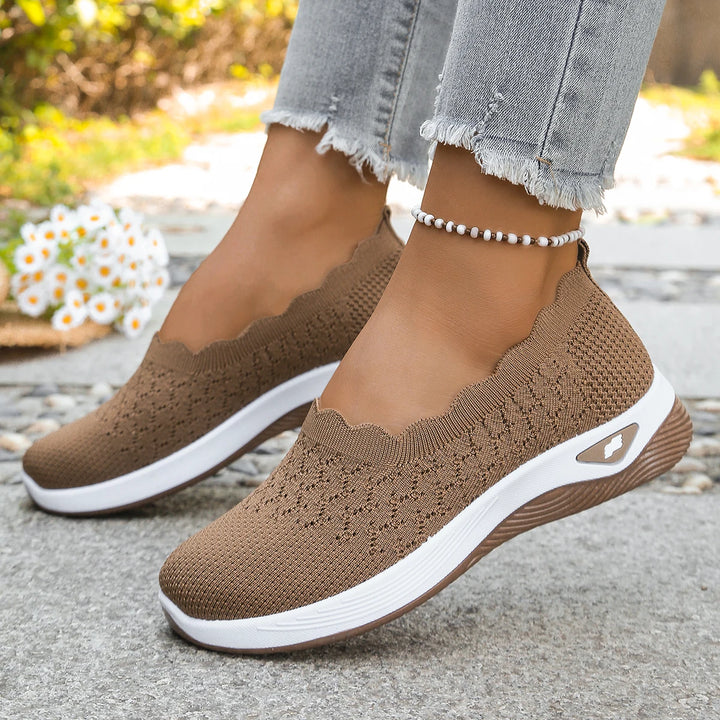 Orthopedic Knit Slip-On Loafers