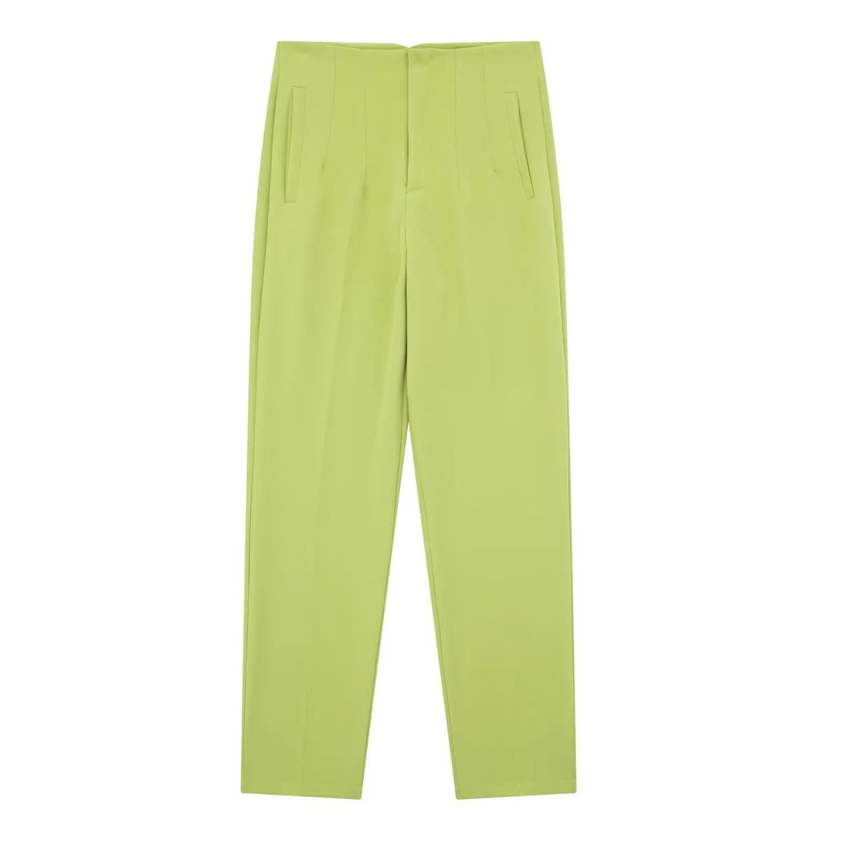 High-Waist Pencil Office Trousers - view 8