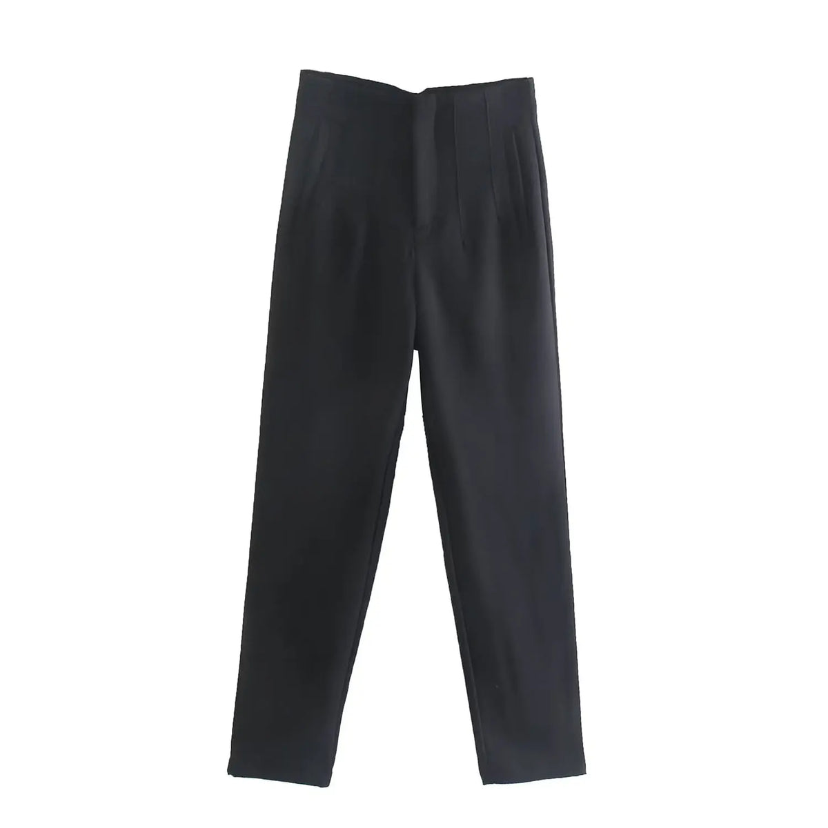 High-Waist Pencil Office Trousers