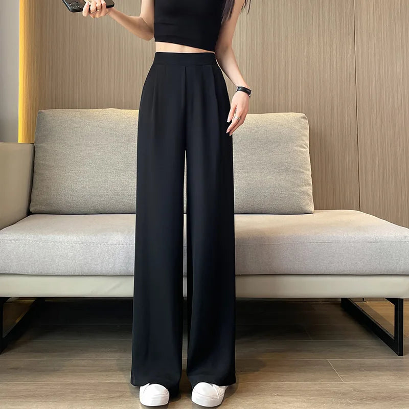 Nine-Point Straight-Cut Wide Trousers - view 9
