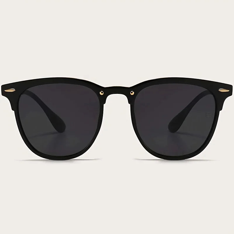 Rivet Cat-Eye Metal Sunglasses - view 3
