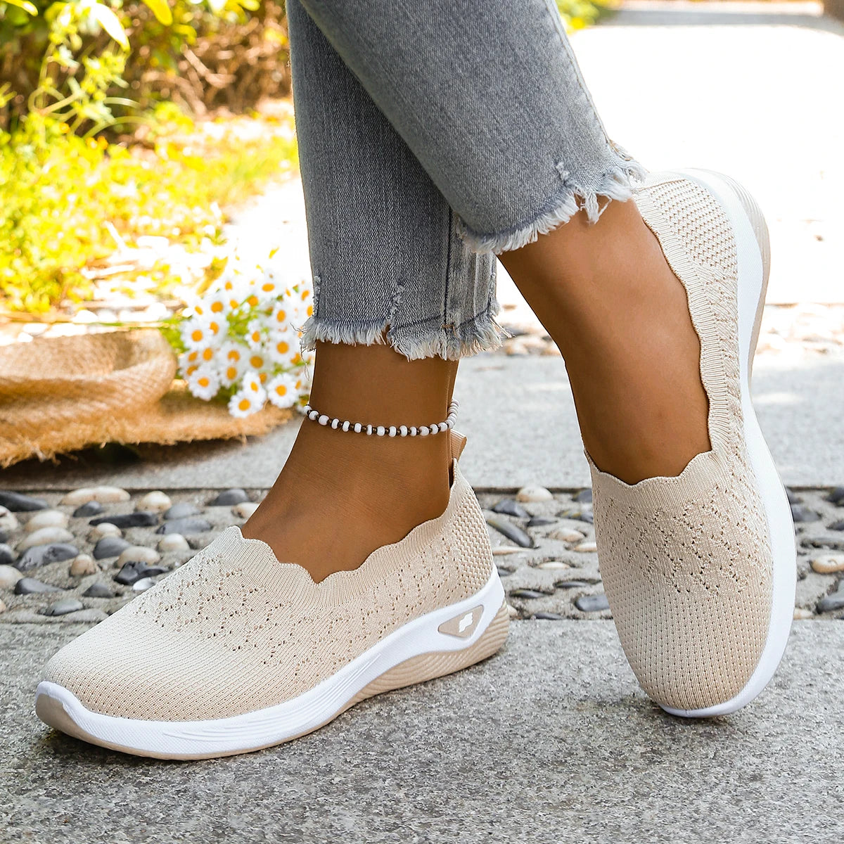 Orthopedic Knit Slip-On Loafers - view 8