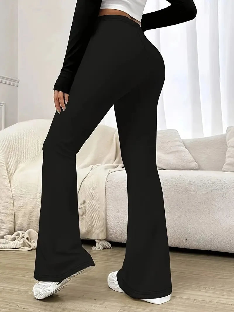 High-Waist Flared Yoga Leggings - view 2