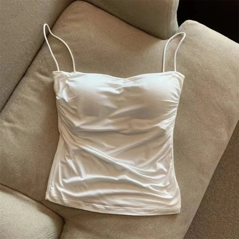 Pleated Corset Camisole Top - view 9