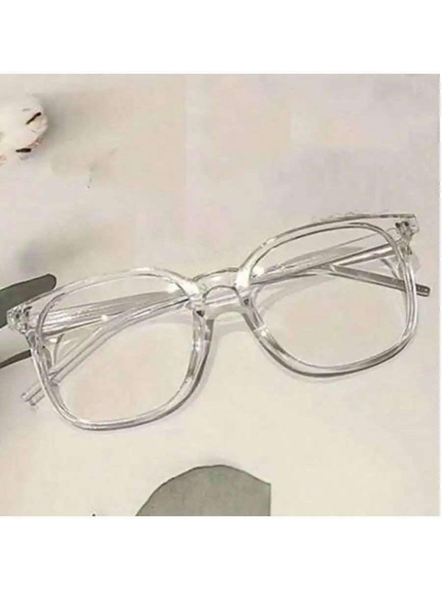 Square-Frame Clear Lens Glasses - view 14