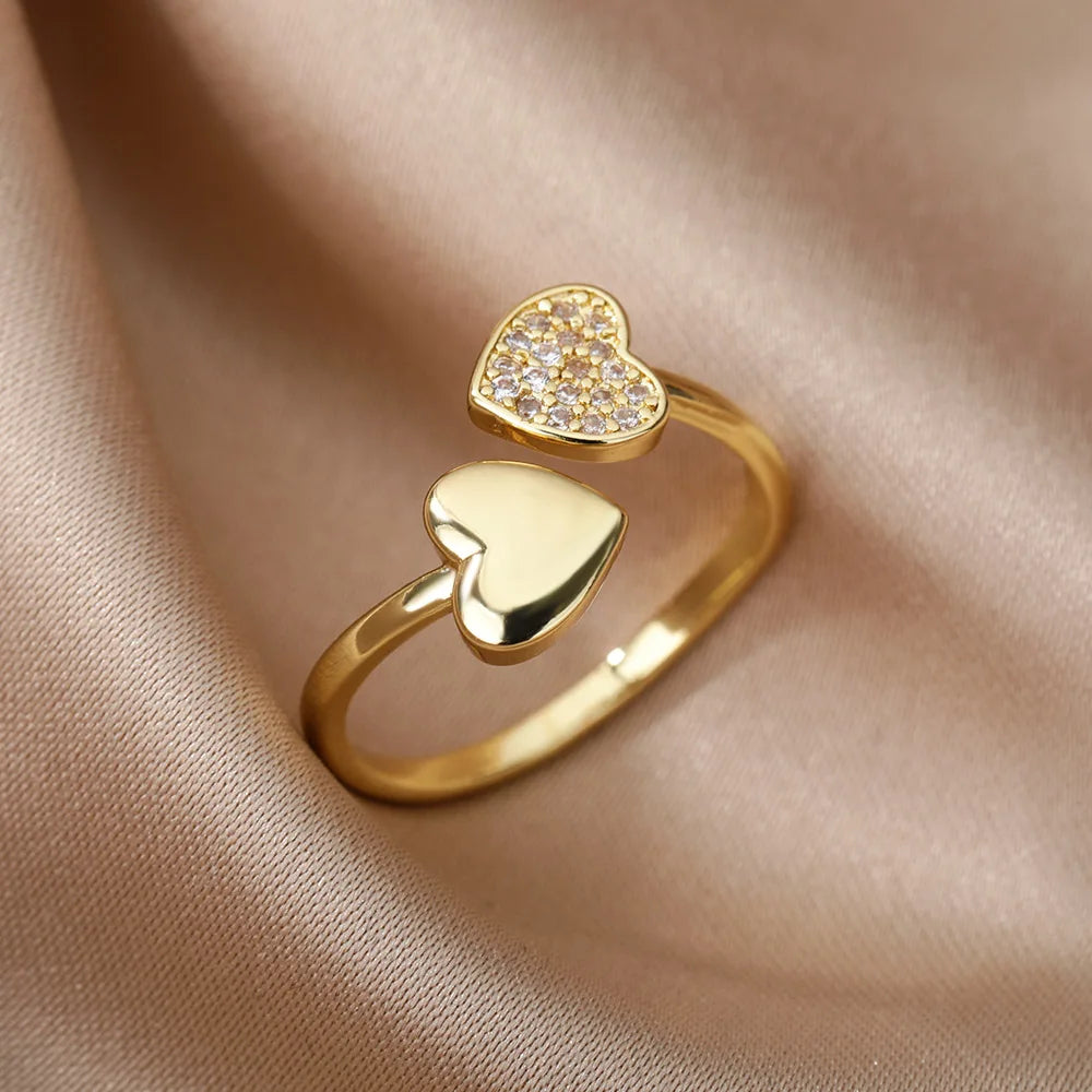 Zircon Heart Ring - view 10