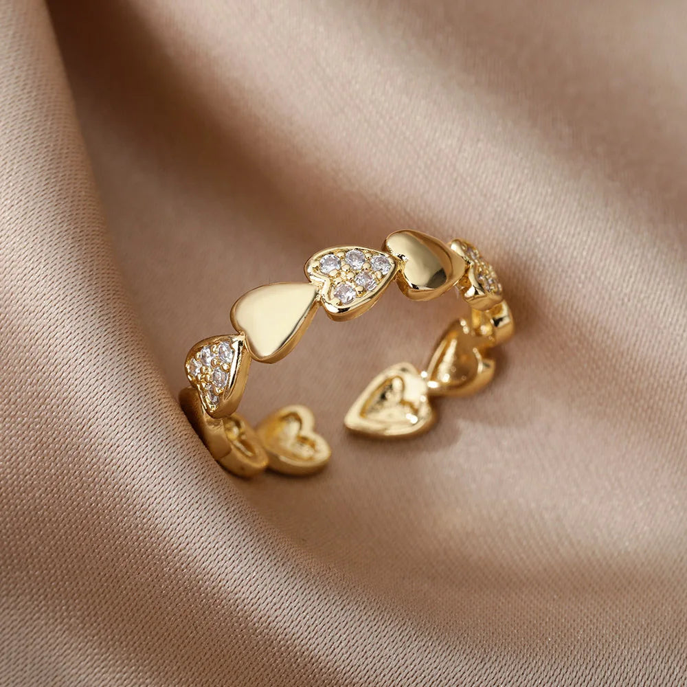 Zircon Heart Ring - view 9