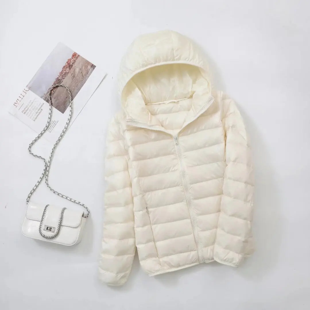 Packable Hooded Puffer Jacket - view 8