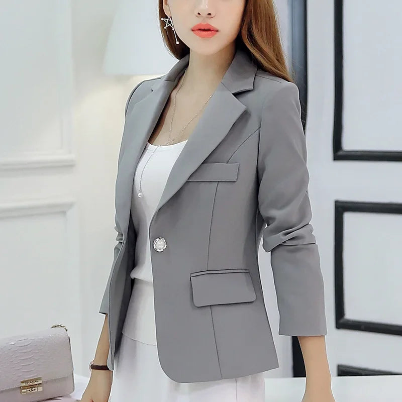 Notched Pocket Slim Blazer - view 6
