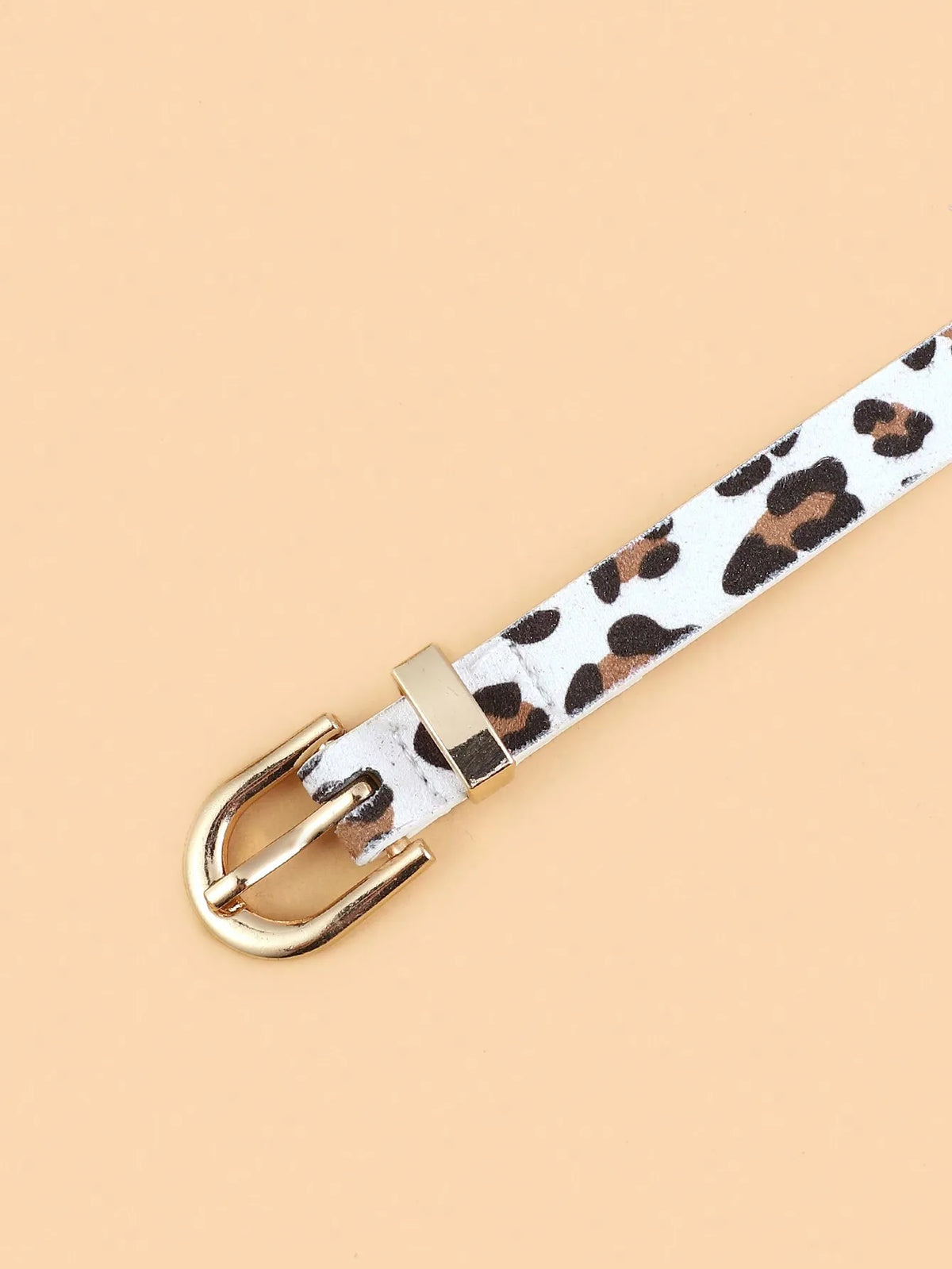 Leopard-Print Thin Belt - view 11
