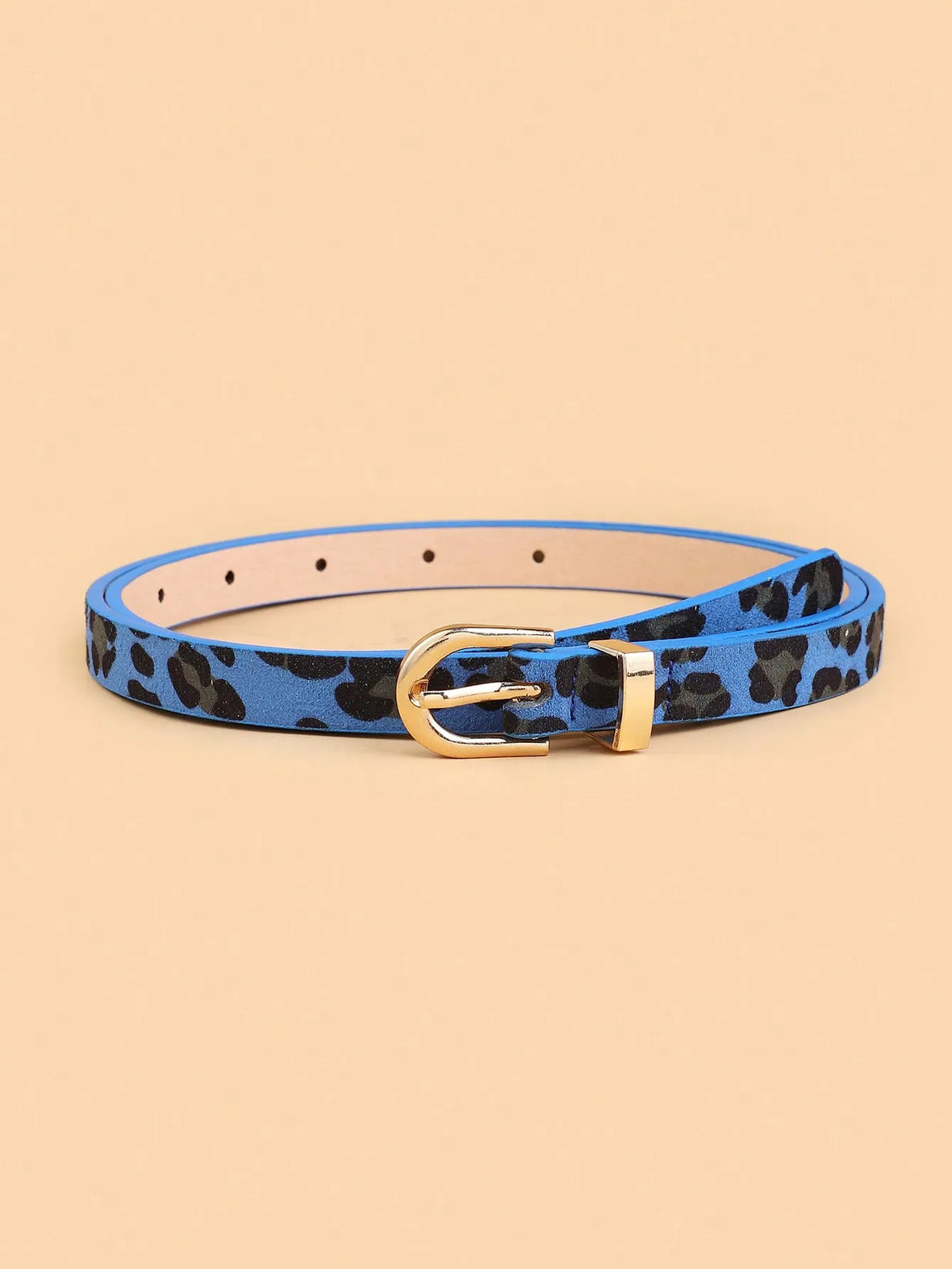 Leopard-Print Thin Belt - view 4