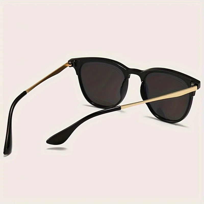 Rivet Cat-Eye Metal Sunglasses - view 6