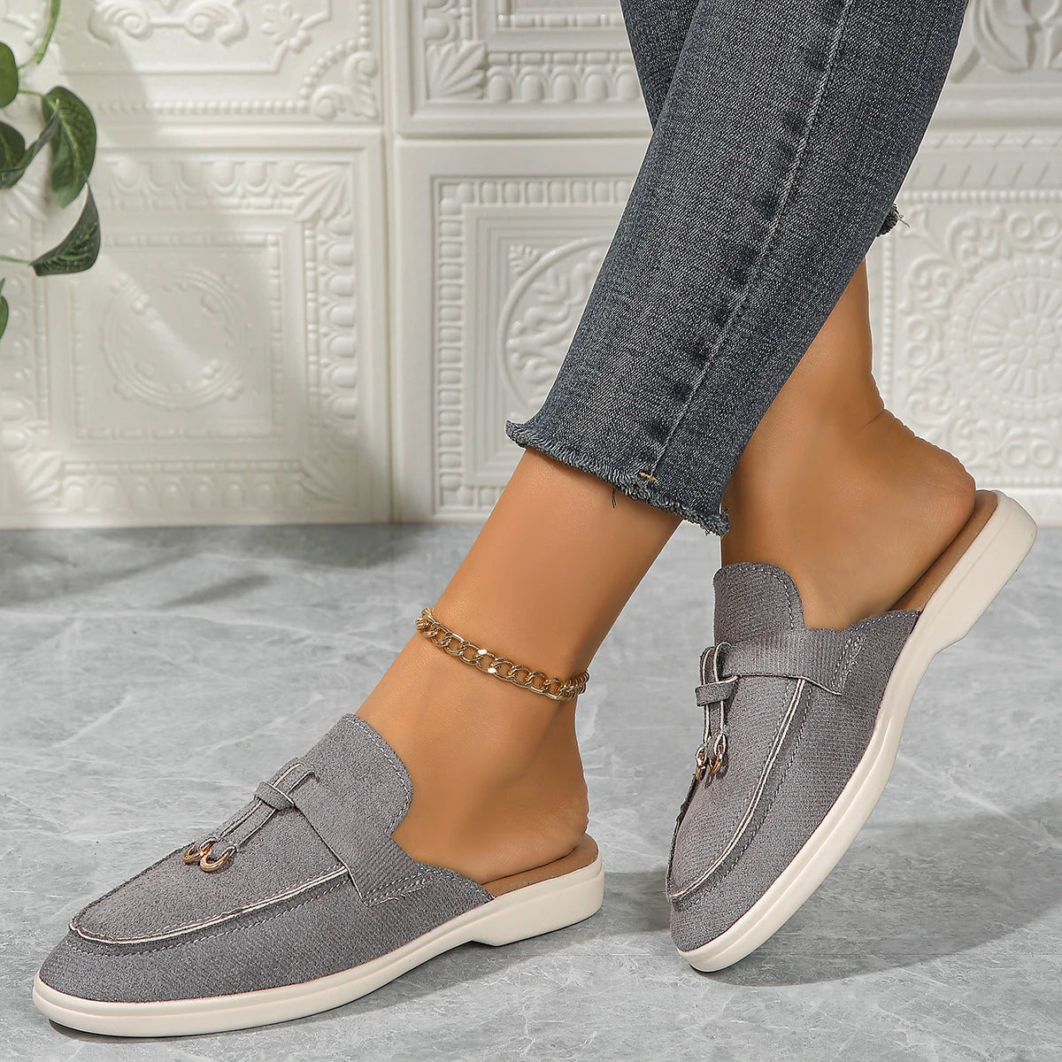 Slip-On Vulcanized Sneaker Loafers - view 11