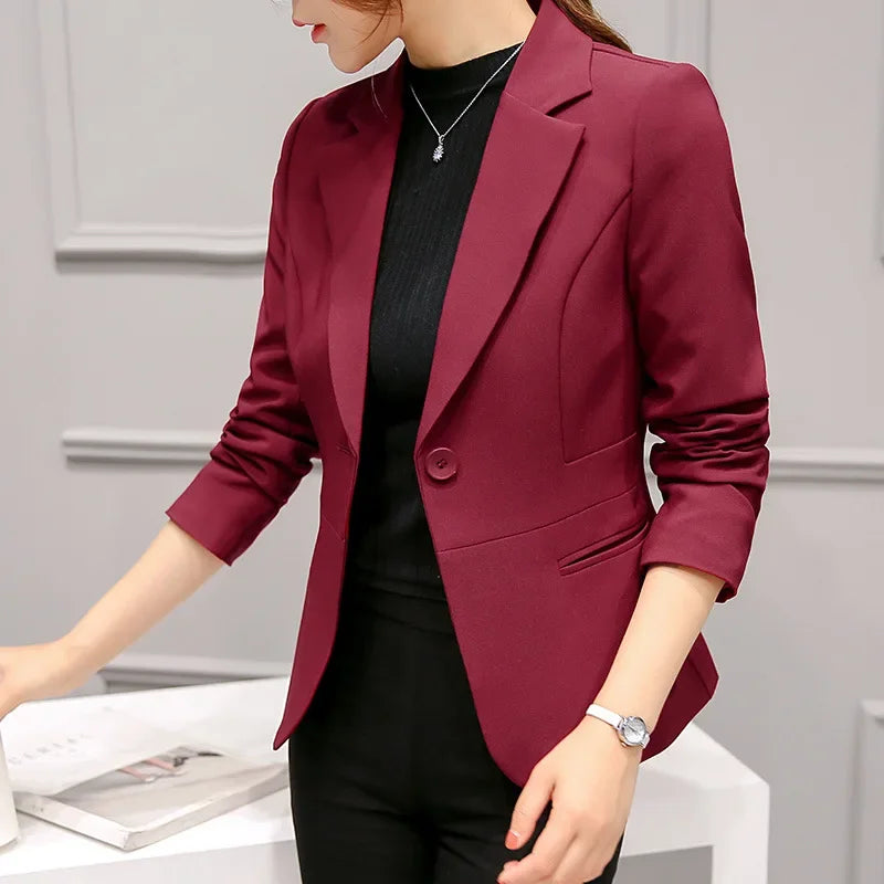 Notched Pocket Slim Blazer - view 8