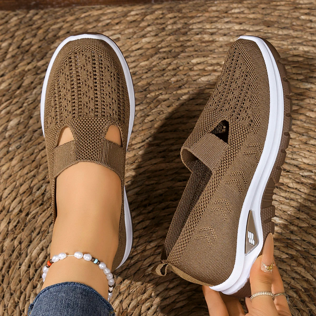 Fly-Woven Casual Sneakers - view 8