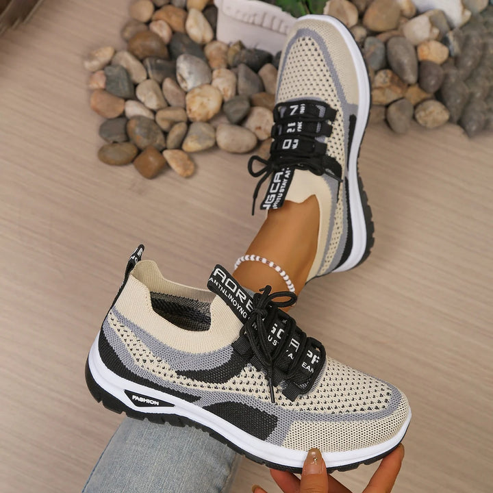 Two-Tone Casual Work Sneakers - view 2