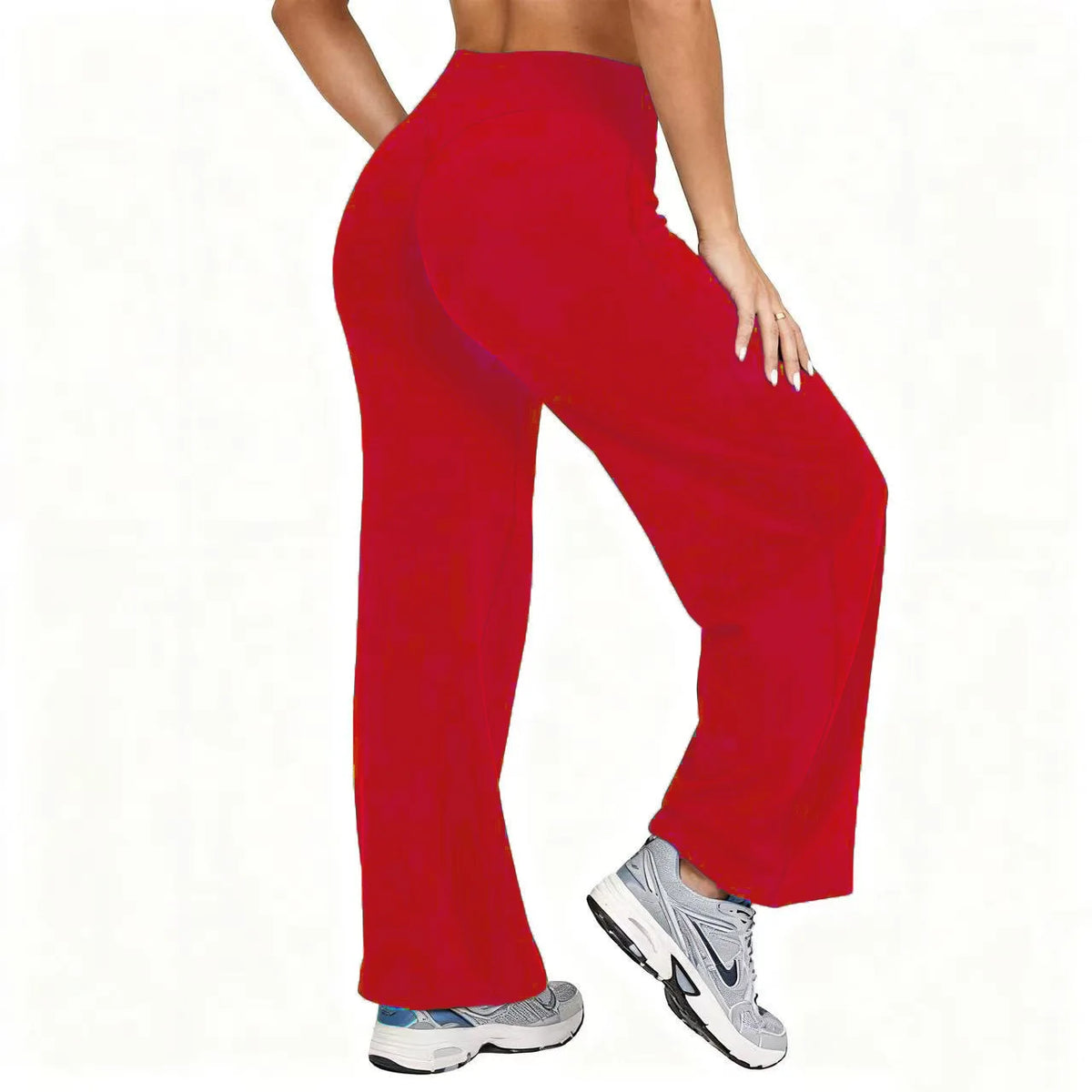Plus-Size Wide-Leg Yoga Pants - view 3