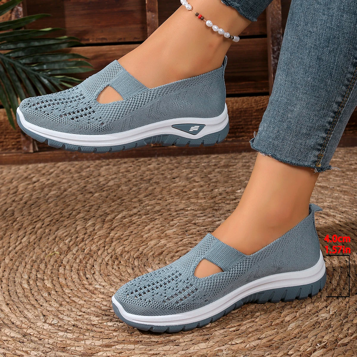 Fly-Woven Casual Sneakers - view 4