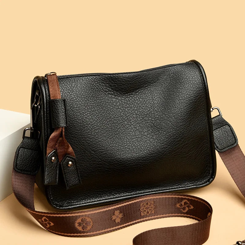 Genuine Leather Cowhide Tote