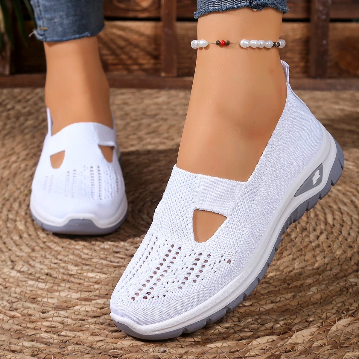 Fly-Woven Casual Sneakers - view 17