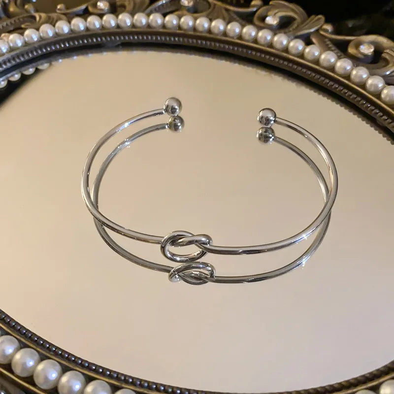 Woven-Texture Twist Bangle - view 7