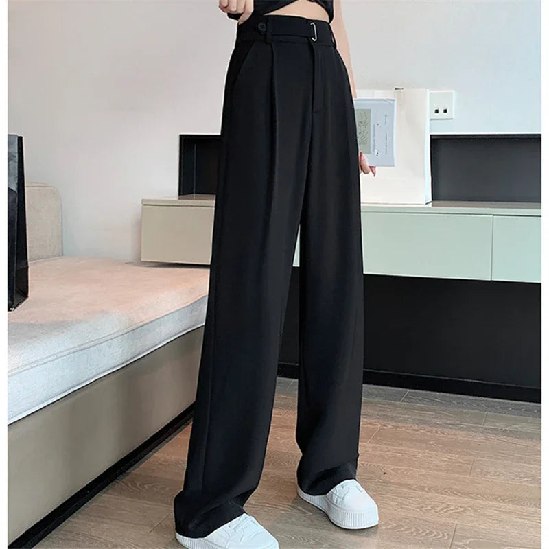 Elegant Wide-Leg Office Trousers - view 4