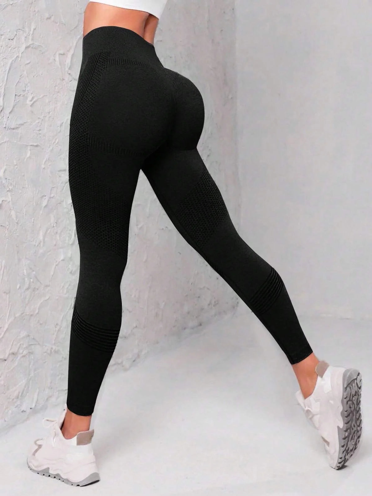 Seamless Wide-Waistband Leggings - view 5