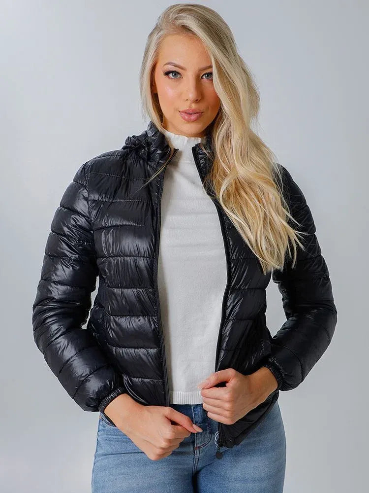 Packable Hooded Puffer Jacket