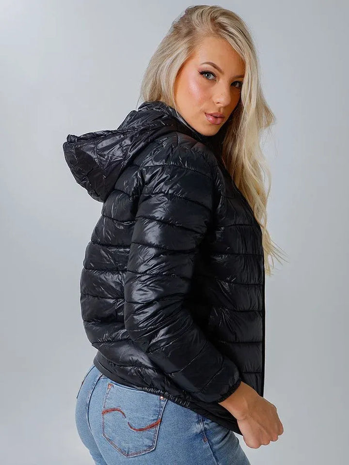 Packable Hooded Puffer Jacket